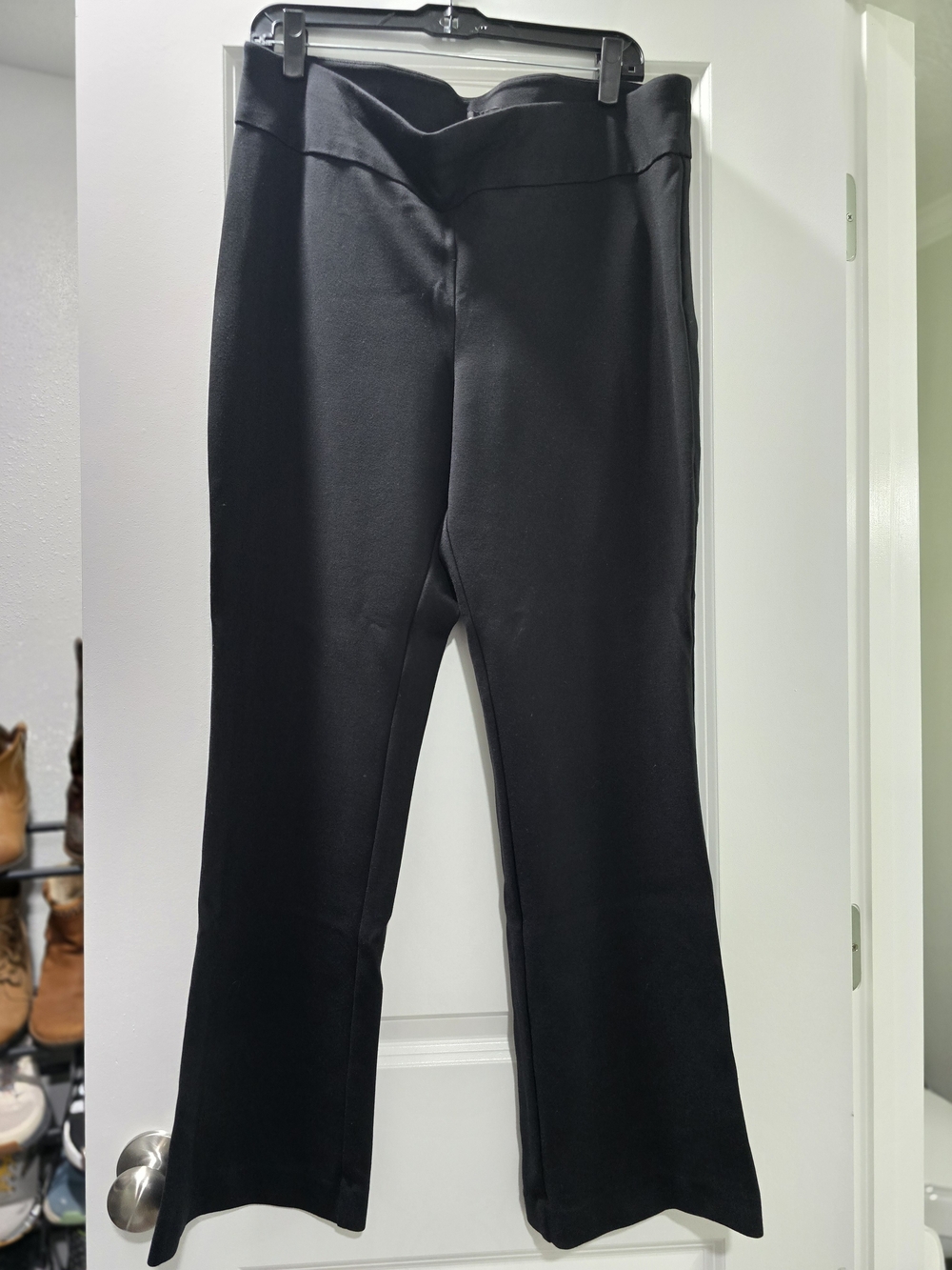 Express Black Flare Pants - Tailored Style
